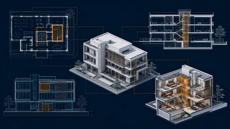 Vistas técnicas no BIM